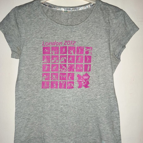Olympic London 2012 Women Tshirt used, rare collectible