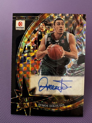 Panini Select Dimos Dikoudis 1/1 Auto card like new