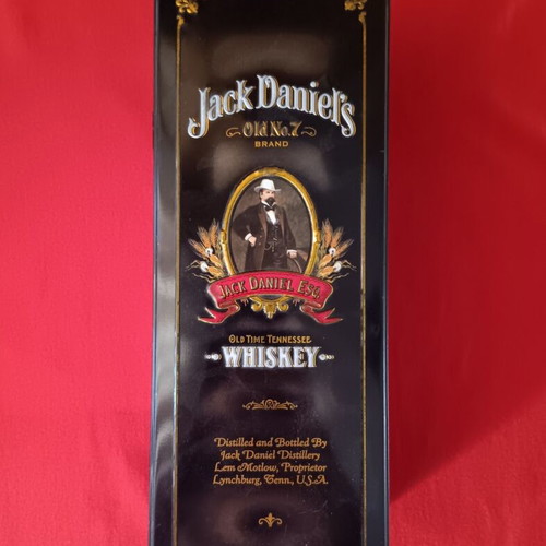 Jack Daniel's collectible metal box used