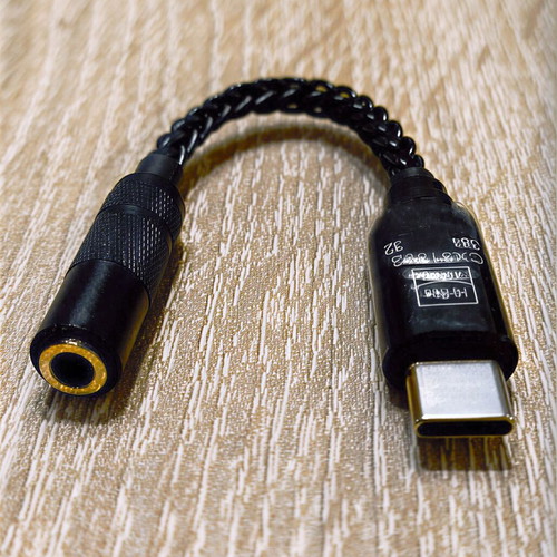 USB-C to 3.5mm Audio Adapter DAC and Headphone Amplifier Hi-Res 32-bit/384kHz Dual Chip CX31993 new
