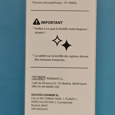 Viproud FC-IR202 Infrared Contactless Thermometer new with box and batteries