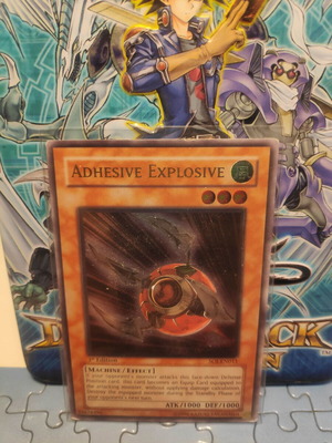 Adhesive Explosive 1st Edition used Yu-Gi-Oh! card