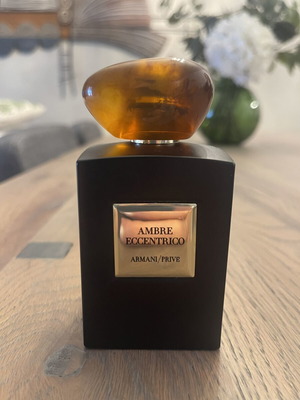 Armani Privé Ambre Eccentrico Eau de Parfum 90ml used, discontinued