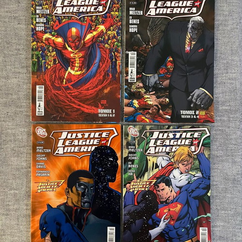 Justice League of America Anubis volumes 1-4 like new, complete series