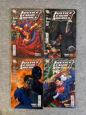 Justice League of America Anubis volumes 1-4 like new, complete series