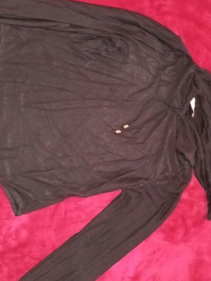 Women's bodysuit new with hood, size S 36 8, black