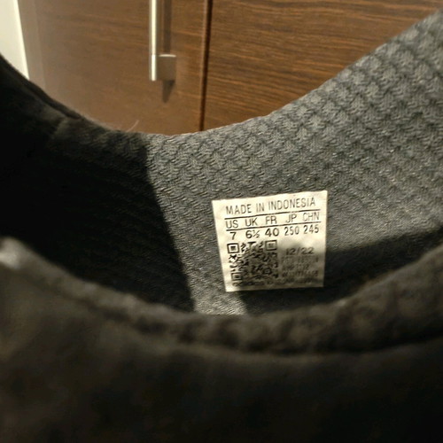 Adidas X_PLRBOOST sneakers used size 40 black and white