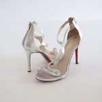 Mark Milan women's silver sandals size 39