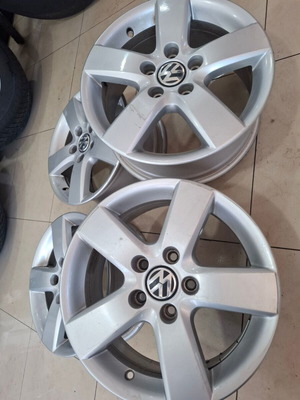 Volkswagen genuine alloy wheels used, set of 4, 16 inch, 5x112