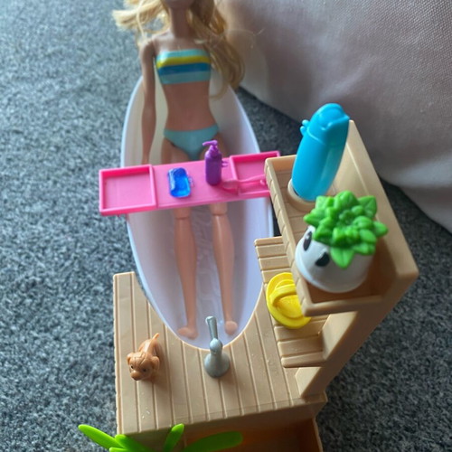 Spa Day Barbie Wellness Set Like New