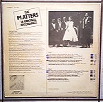 PLATTERS  - Best, 16 Original  songs - Δισκος βινυλιου