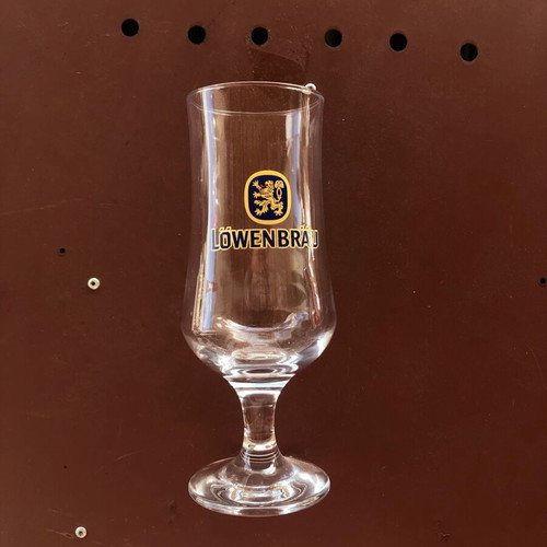 Löwenbräu Beer Glasses 370ML New, Rare Collectible