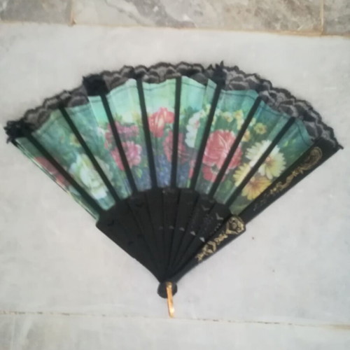 Colorful fan like new