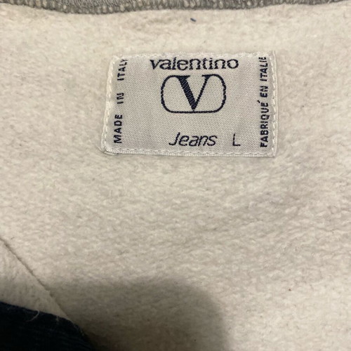 Valentino long sleeve shirt 95% cotton, like new, gray, size L