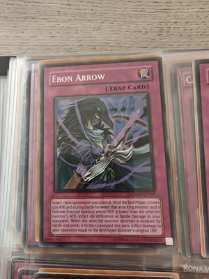 Yu-Gi-Oh card Ebon Arrow like new