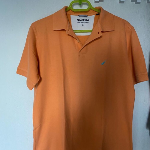Polo shirt Nautica small, like new, orange