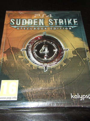 Sudden Strike 4 Steelbook Edition Sony PS4 new sealed
