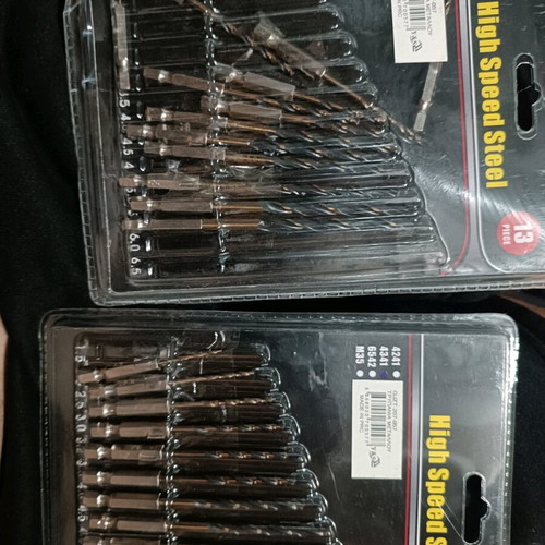Drill bit set new