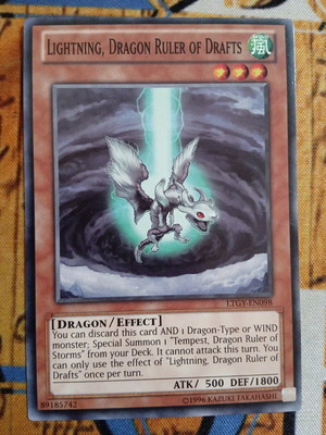 Lightning, Dragon Ruler Of Drafts Effect Monster σαν καινούργιο