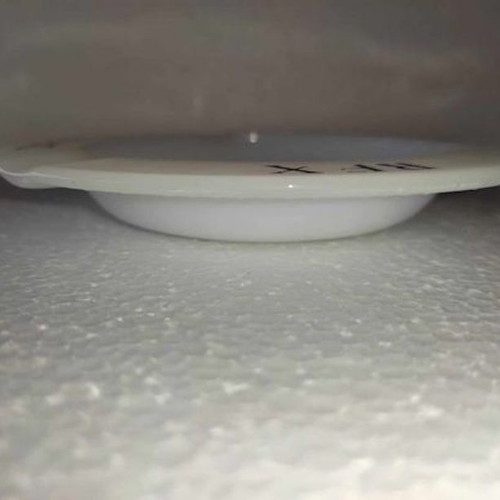 Karelia Rex Cigarette Ashtray Opaline from the 70s like new