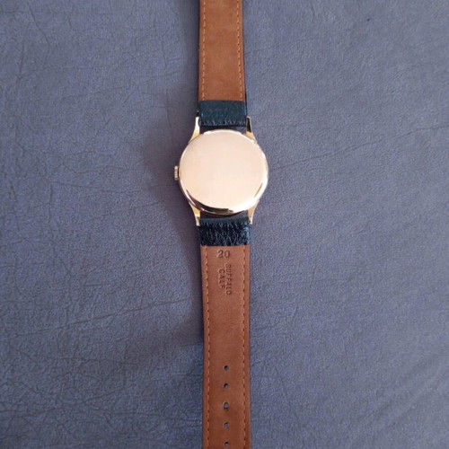 Cyma Cymaflex men's watch 18k gold used