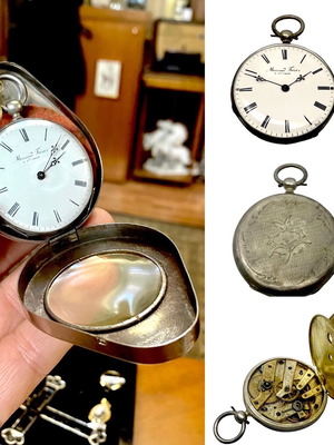 Ρολόι Τσέπης Mermod Freres antique 1850 χειροποίητο, σπάνιο