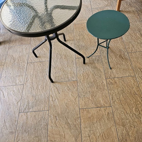 Handmade table used