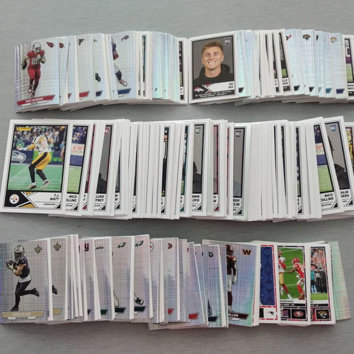 Panini NFL 2024 stickers and trading cards bundle like new, 585 pcs