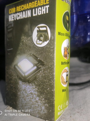 Microscopic rechargeable flashlight new