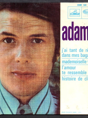 Adamo 45 RPM vinyl record like new