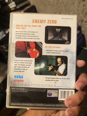 Enemy Zero PC game, good condition