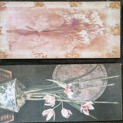 Picture frames used, set of eight 11x25cm