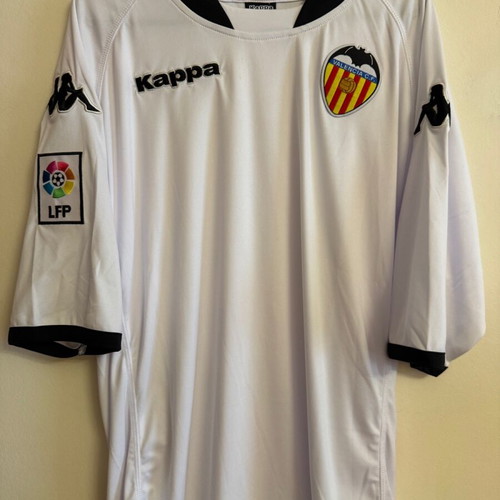 Valencia 2009/10 Home Jersey XL Used, Authentic, Slim Fit