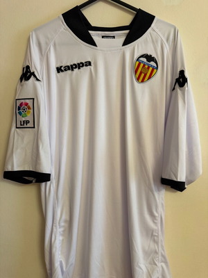 Valencia 2009/10 Home Jersey XL Used, Authentic, Slim Fit