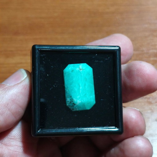 Amazonite 21.74ct beautiful blue-green stone new