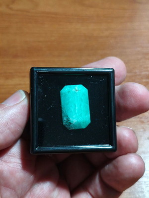Amazonite 21.74ct beautiful blue-green stone new