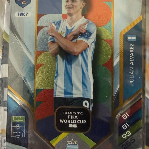 FWC Panini Adrenalyn FIFA 365 2026 cards new, set of 21