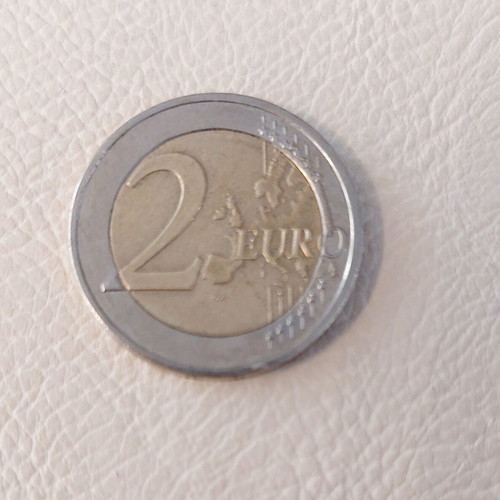 Commemorative 2 Euro Coin 2017 Nikos Kazantzakis used