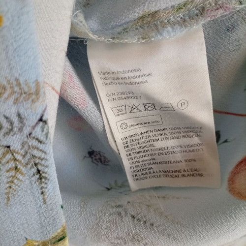 H&M Floral Top 5XL like new, colorful