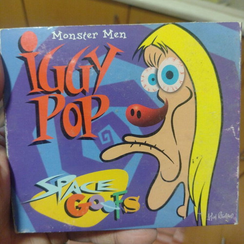 Iggy Pop CD collectible like new, Space Goofs soundtrack with 3D case