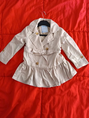 Mayoral Μπουφανάκι Καμπαρντίνα Σαν Καινούργιο Με Βολάν