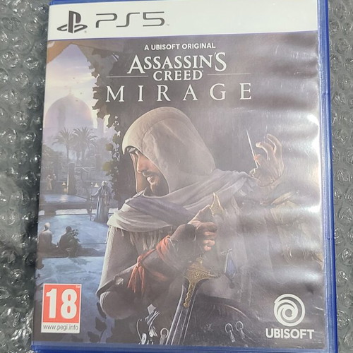 Assassins Creed Mirage PlayStation 5 game like new
