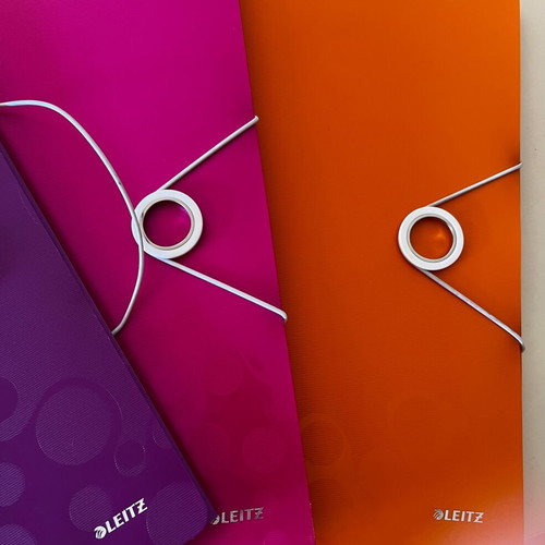 Folders used, pack of 5, two with sleeves
