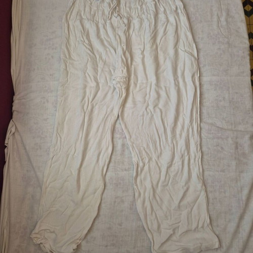 Cool pants used, sizes M-L, white