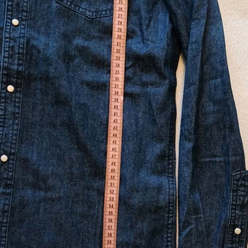 Funky Buddha jean unisex shirt new, dark blue, S/M