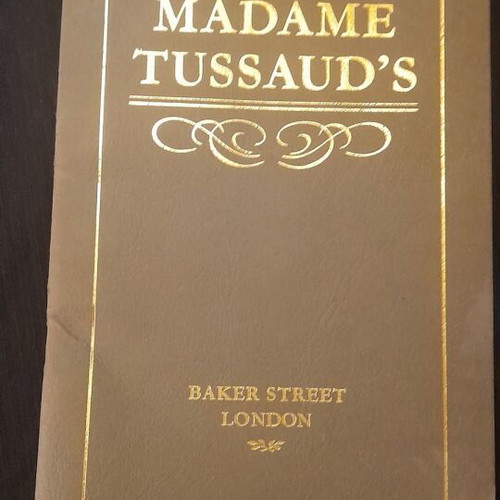Vintage Illustrated Guide to Madame Tussaud's London Museum like new