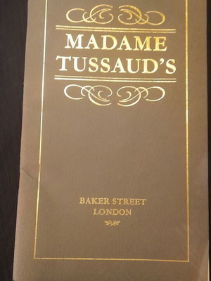 Vintage Illustrated Guide to Madame Tussaud's London Museum like new