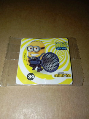 Стикер Minions koukou roukou No 34 нов