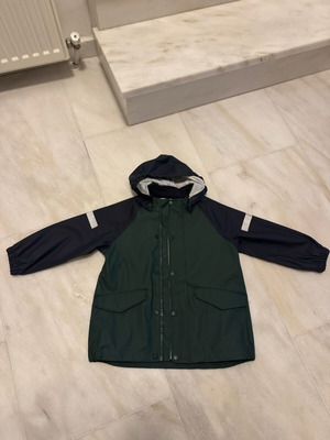 H&M Boys' Green Waterproof Jacket like new