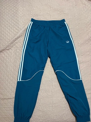 Adidas men's sweatpants like new, size medium, turquoise